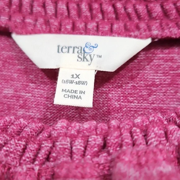 Womens Plus Size Tunic Sweater - Picture 2 of 3